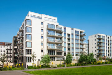 Edificio protegido por aseguranza de apartamentos