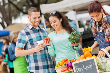 houston restaurants and farmers markets