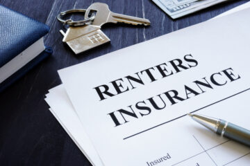 renters insurance policy paperwork